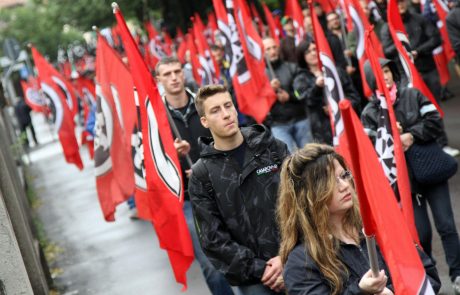 Ob odprtju sedeža CasaPound v Trstu shod proti fašizmu
