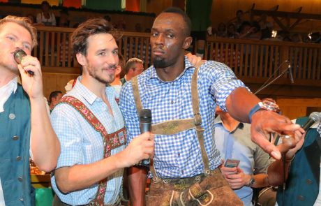 Ko gre Usain Bolt na Oktoberfest, se zgodi tole…