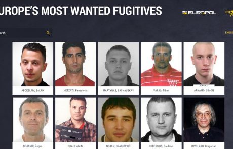 Europol objavil adventni koledar z najbolj iskanimi zločinci