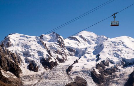 Na Mont Blancu zaradi visokih temperatur in pomanjkanja vode zaprli gorsko kočo
