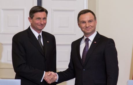 Današnji dan namenjen uradnemu delu obiska poljskega predsednika