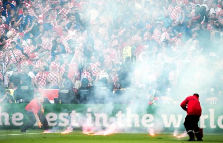 Hrvaški nogometni huligani končali za zapahi!