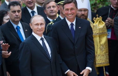 Pahor se bo danes v Moskvi srečal s Putinom