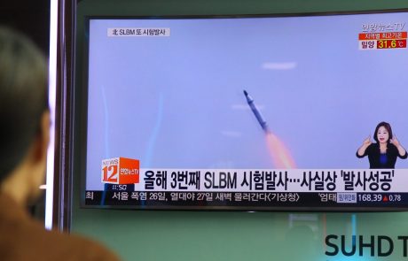 Južna Koreja je uspešno poskusno izstrelila balistično raketo