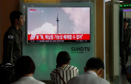 Južna Koreja opazila znake priprav na novo izstrelitev rakete iz Severne Koreje