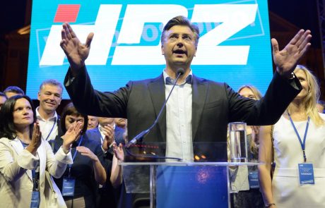 Predsednik HDZ Plenković obljublja, da bodo sestavili stabilno vlado s programsko in svetovnonazorsko podobnimi strankami