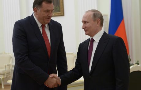 Putin se je v Moskvi sestal s predsednikom Republike srbske
