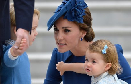 Tudi Kate Middleton mora pri svojih kraljevih otrocih kdaj povzdigniti glas