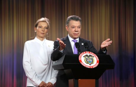 Santos bo  830.000 evrov od Nobelove nagrade podaril žrtvam državljanske vojne v Kolumbiji