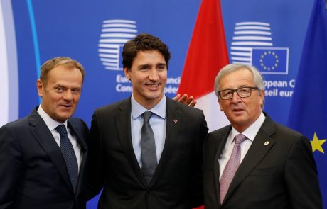 EU in Kanada vendarle podpisali trgovinski sporazum Ceta