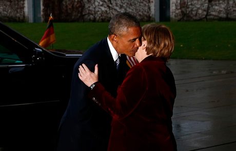 Obama Merklovo pohvalil kot odlično partnerico