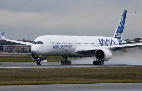 Airbus A350-1000 opravil prvi polet