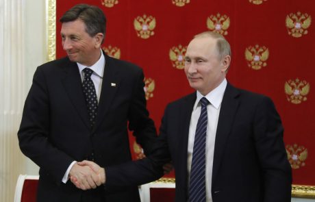 Pahor v Moskvi za umiritev razmer v Ukrajini, Putin za gospodarsko sodelovanje