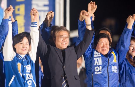 Moon napovedal, da bo zgradil novo Korejo in bo predsednik vseh Južnokorejcev
