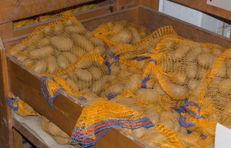 Ukradli približno 150 kilogramov krompirja, pri vlomu v hišo za 10.000 evrov škode