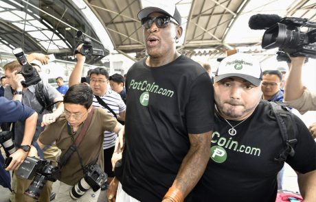 Dennis Rodman znova na poti v Severno Korejo