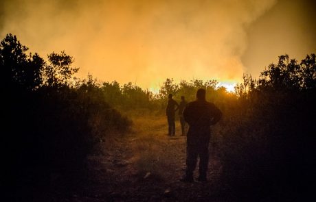 Požar iz Črne gore se je razširil na Hrvaško