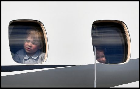 Foto: Britanski princ William z otrokoma na obisku v Berlinu