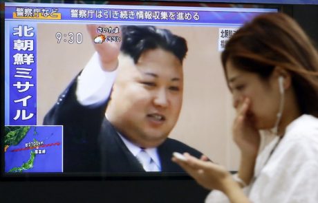 Severna Koreja izstrelila raketi proti Japonskemu morju