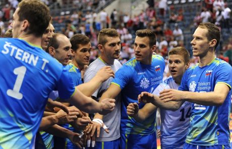 Slovenski odbojkarji se bodo na evropskem prvenstvu v velikem finalu v Parizu pomerili s Srbi