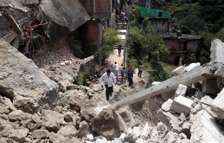 Mehiko znova stresel nov silovit potres