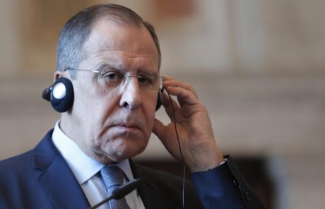 Ruski zunanji minister Lavrov na delovnem obisku v Sloveniji