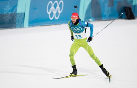 Jakov Fak Sloveniji priboril prvo medaljo v Pyeongchangu