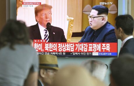 Kim in Trump ponovno obudila upanje za dvostransko srečanje