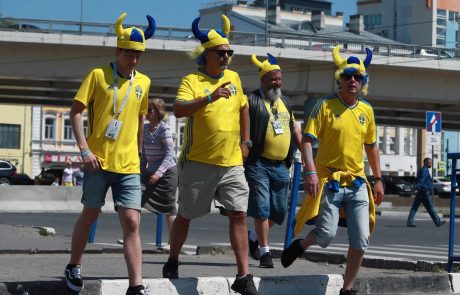 Švedski navijači v solzah in razočarani še pred prvo tekmo