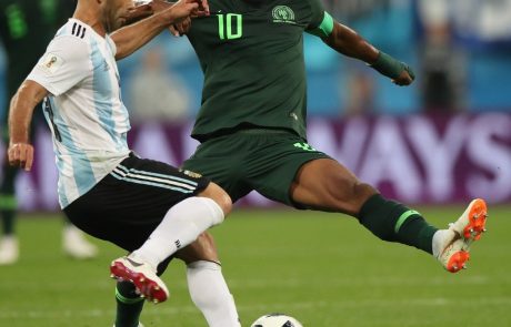 Nigerijski kapetan tik pred obračunom z Argentino izvedel za ugrabitev očeta