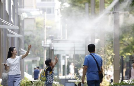 Na Japonskem vročinski val zahteval več smrtnih žrtev