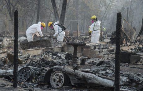 Škoda po požarih v Kaliforniji ocenjena na devet milijard dolarjev