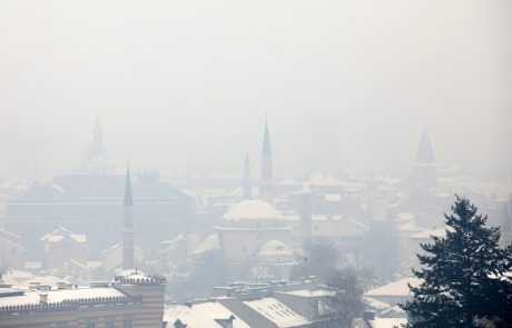 V Sarajevu zaradi slabega zraka razglasili alarm