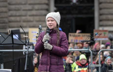 16-letna švedska aktivistka, Greta Thunberg, pobudnica podnebnega štrajka, nominirana za nobelovo nagrado za mir
