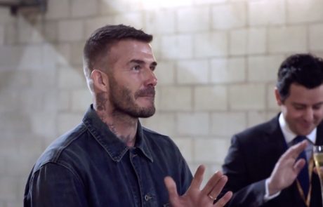 Video dneva: Davida Beckhama so skoraj spravili v jok od jeze