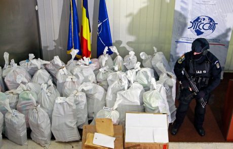 V Romuniji zasegli skoraj tono kokaina, vrednega 300 milijonov evrov