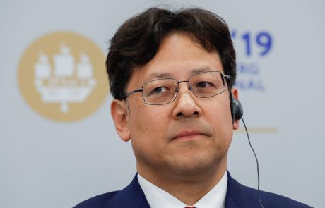 Japonski gospodarski minister v Ljubljani o trgovini in naložbah