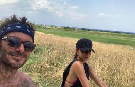Foto: Tako zakonca Beckham uživata počitnice v Italiji