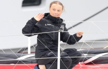 Greta Thunberg zaradi spet išče prevoz čez Atlantik