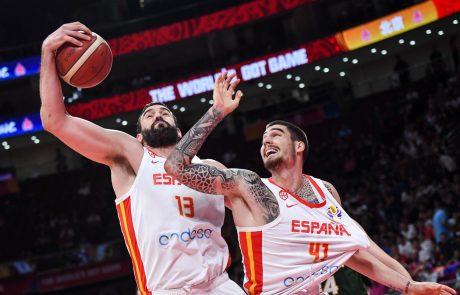 Košarkarji Španije so prvi finalisti svetovnega prvenstva na Kitajskem
