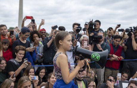 Thunbergova po globalnih podnebnih protestih polna upanja