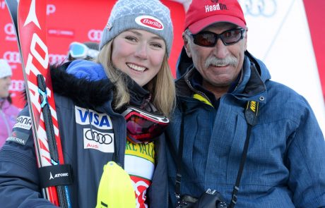 Ameriška zvezdnica alpskega smučanja Mikaela Shiffrin nepričakovano izgubila očeta