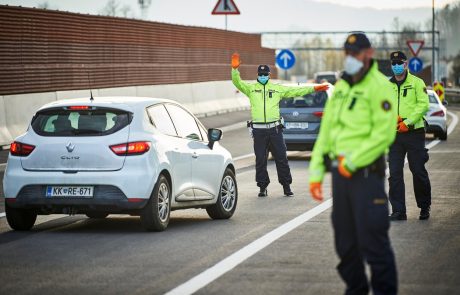 Policija pred Zlato lisico: Kontrola avtomobilov že na Hrušici