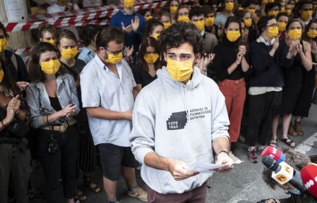 Na Madžarskem protest proti vladnim pritiskom na visoko šolstvo