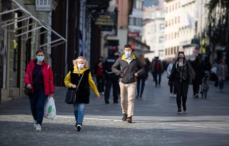Novo glede nošenja zaščitnih mask