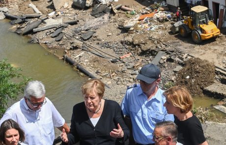 Na zahodu Nemčije odpravljajo posledice poplav, jug Nemčije in deli Avstrije pod vodo