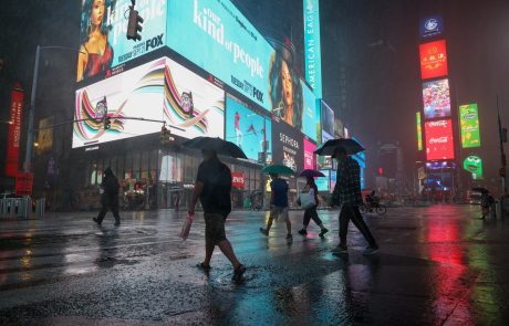 V New Yorku zaradi tropske nevihte Ida razglasili izredne razmere