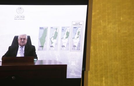 Palestinski predsednik Abas zagrozil z umikom priznanja Izraela, če se ta ne umakne z okupiranih ozemelj