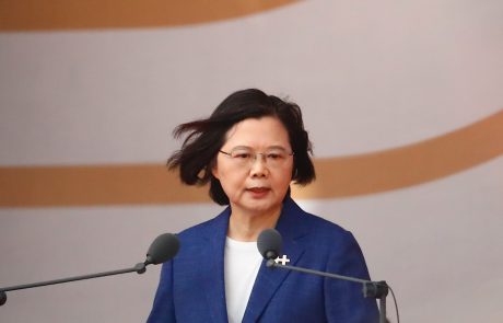 Tajvanska predsednica opozarja na vse hujše grožnje s Kitajske