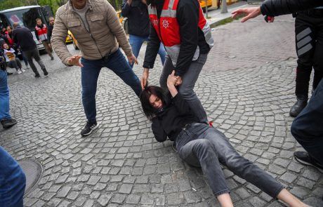 Turška policija aretirala preko 160 ljudi, ker so protestirali za 1. maj